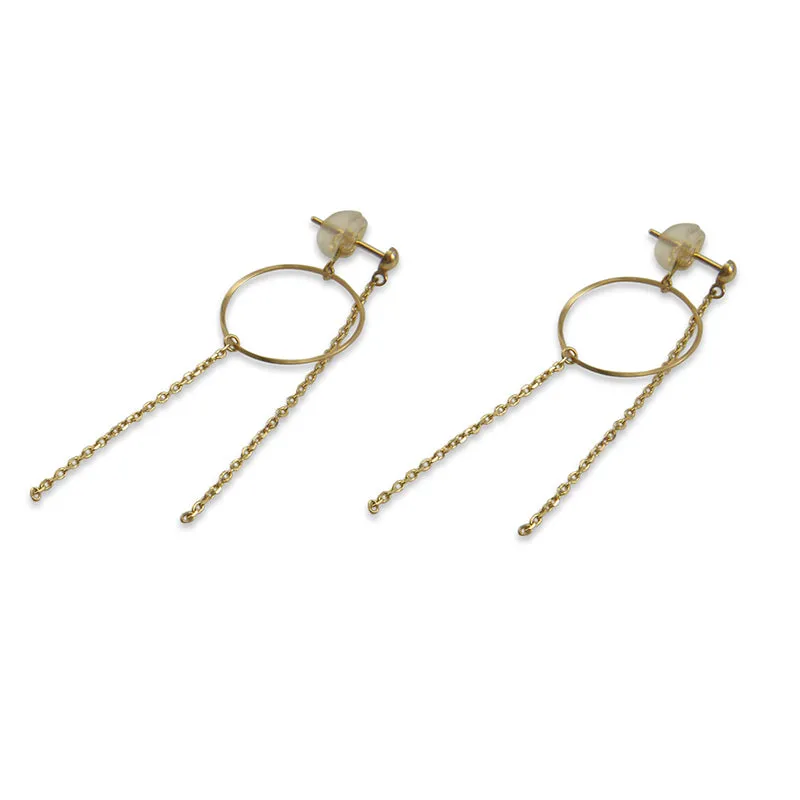 10K real Gold 0.94g Earrings