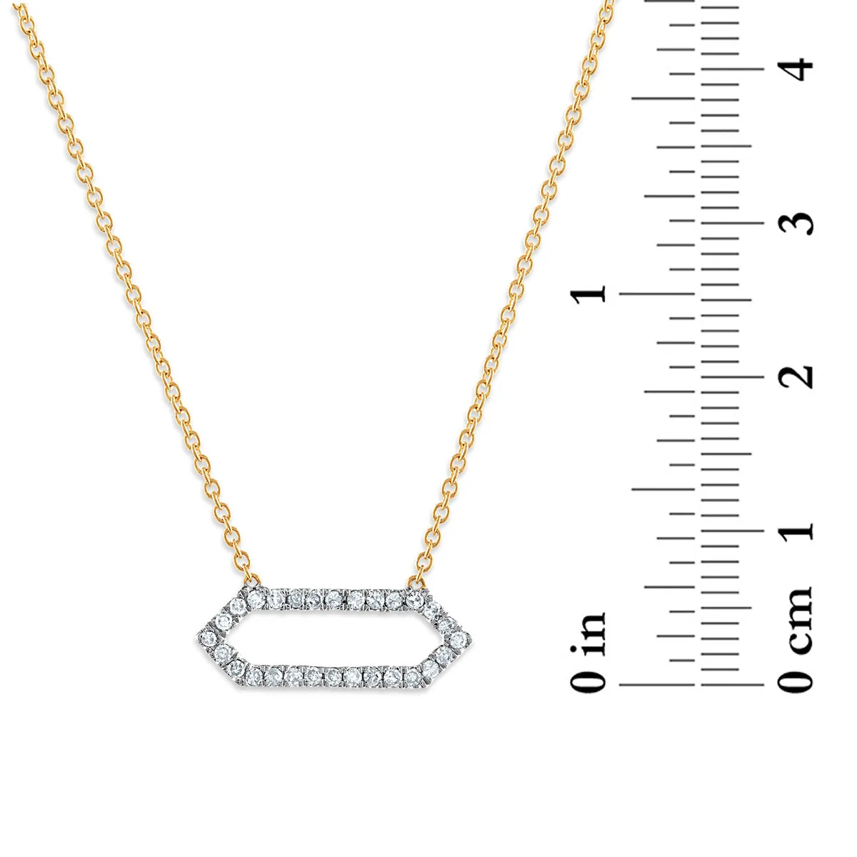 1/5 CTW Diamond Fashion 18-inch Necklace in 10KT Yellow Gold