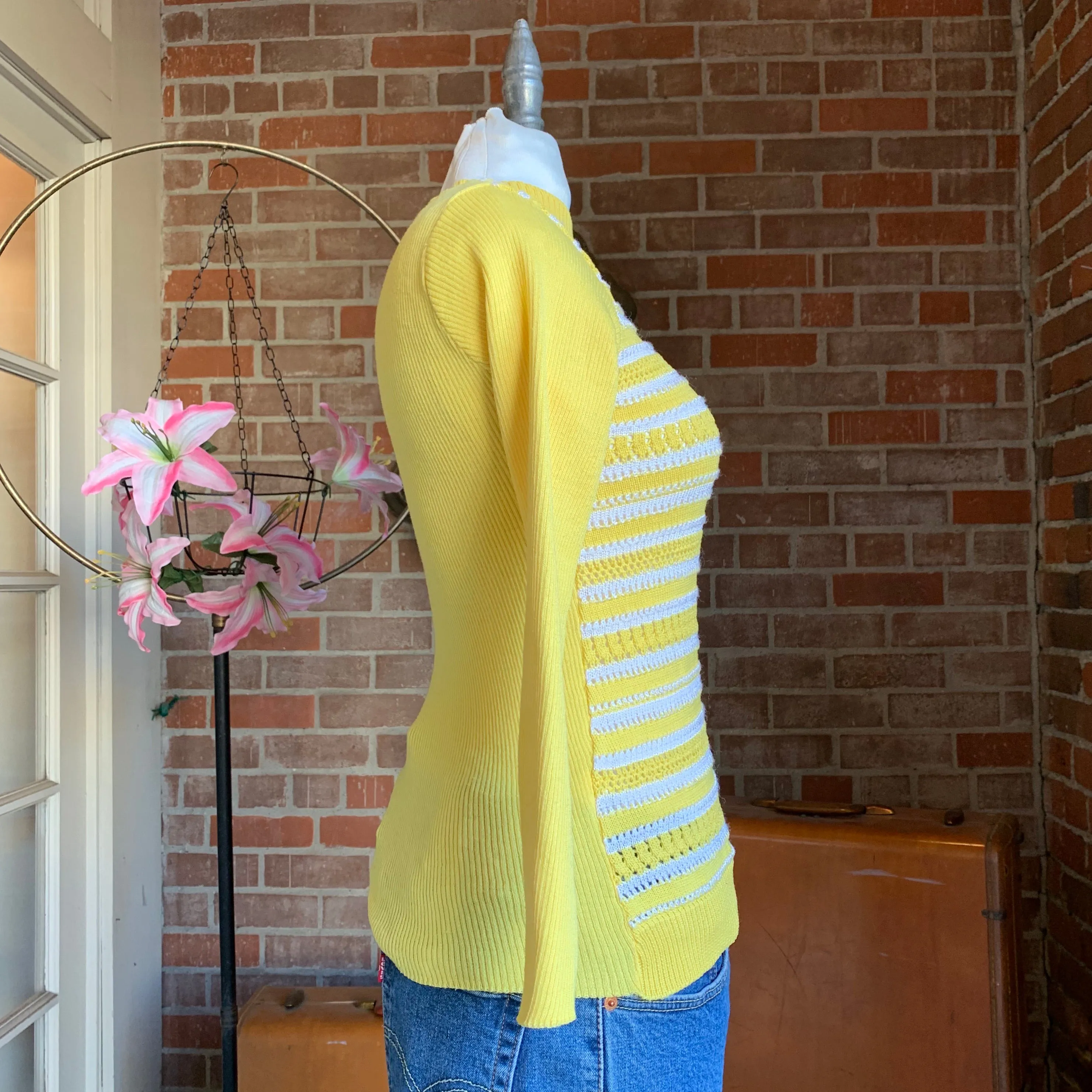 1960s Yellow Sweater