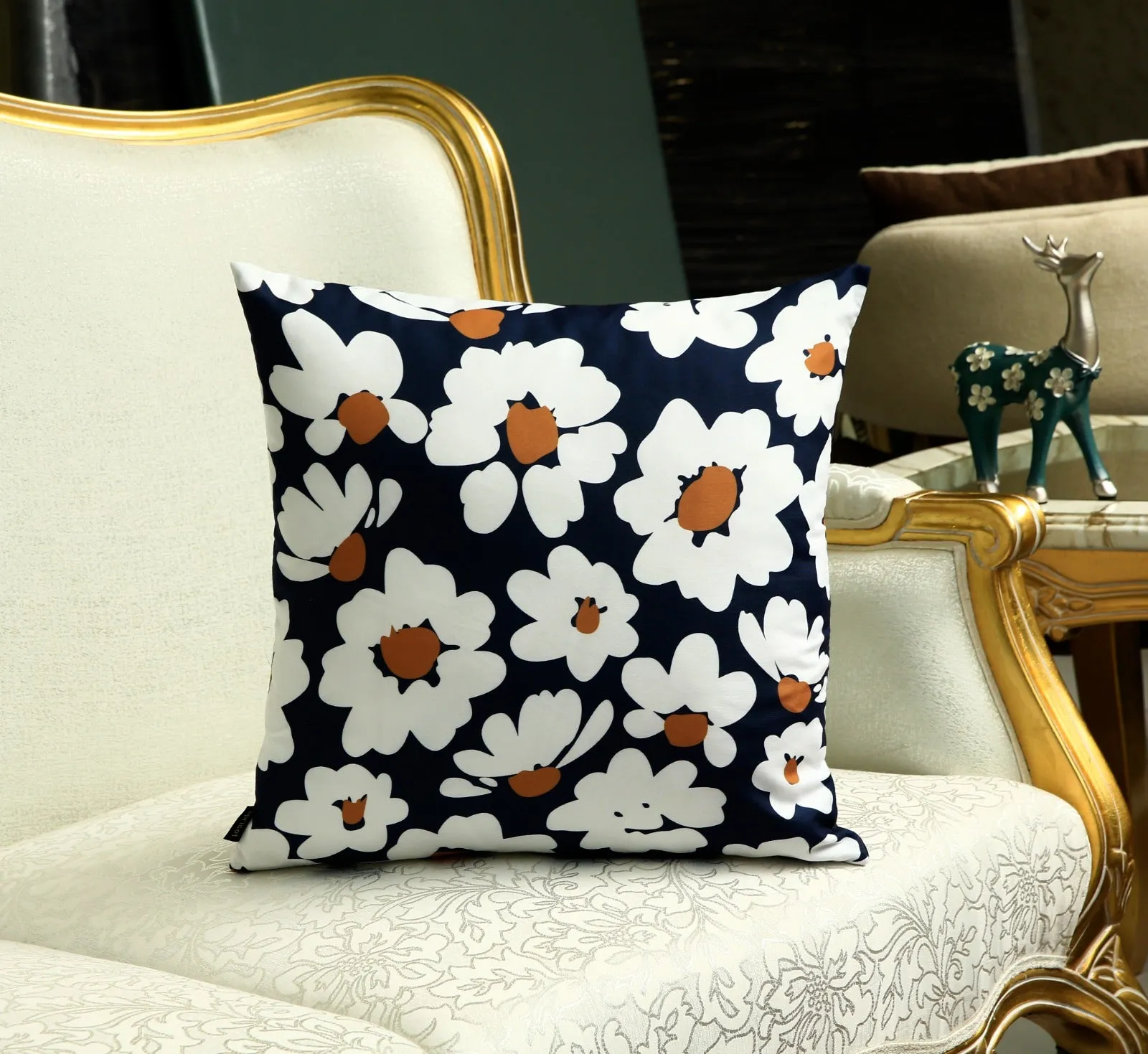 4 PCs Digital Printed Cotton Cushions-Jazmin