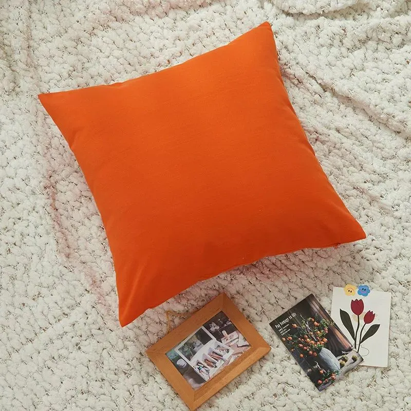 4 PCs Digital Printed Cotton Cushions-Slush Check