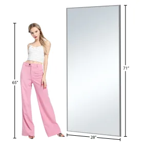 71-in H x 28-in W Metal Framed Full Length Oversized Mirror