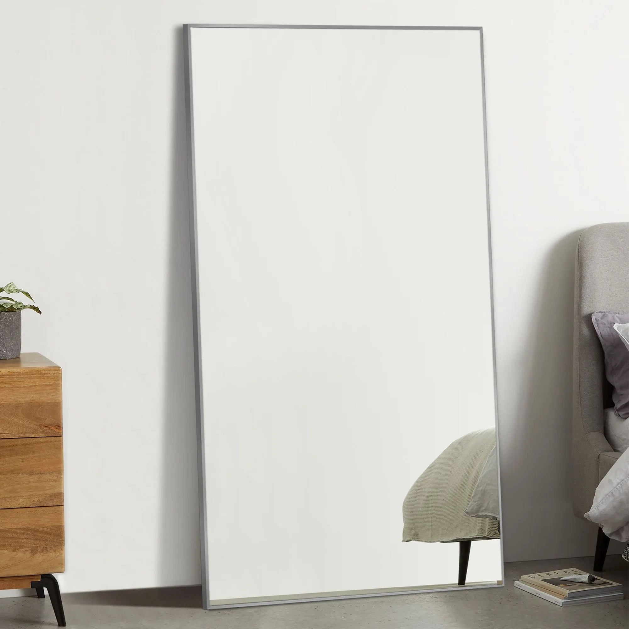 71-in H x 28-in W Metal Framed Full Length Oversized Mirror