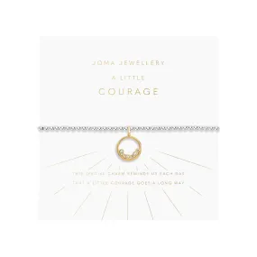 A Little 'Courage' Bracelet | Silver & Gold Plated