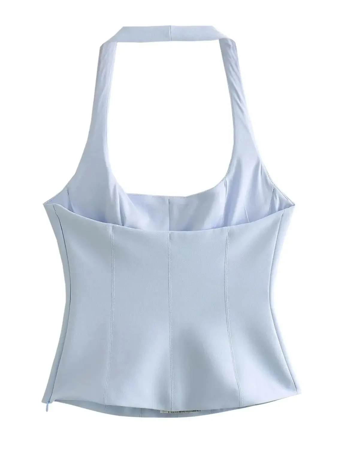 A&A Lined Chic Halter Neck Top