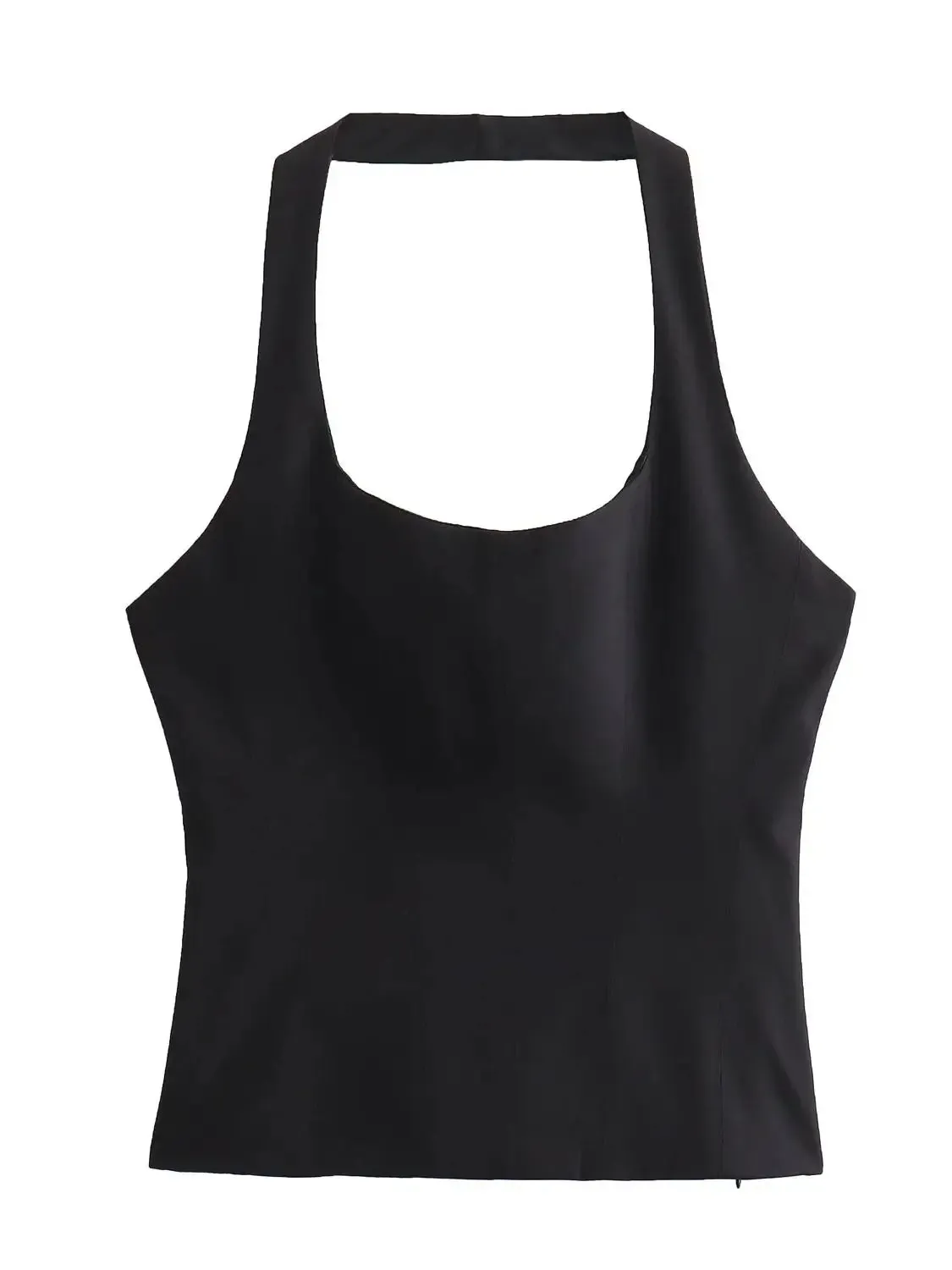 A&A Lined Chic Halter Neck Top