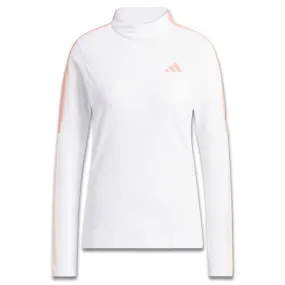 Adidas Longsleeve Golf Mock White - 23 Women