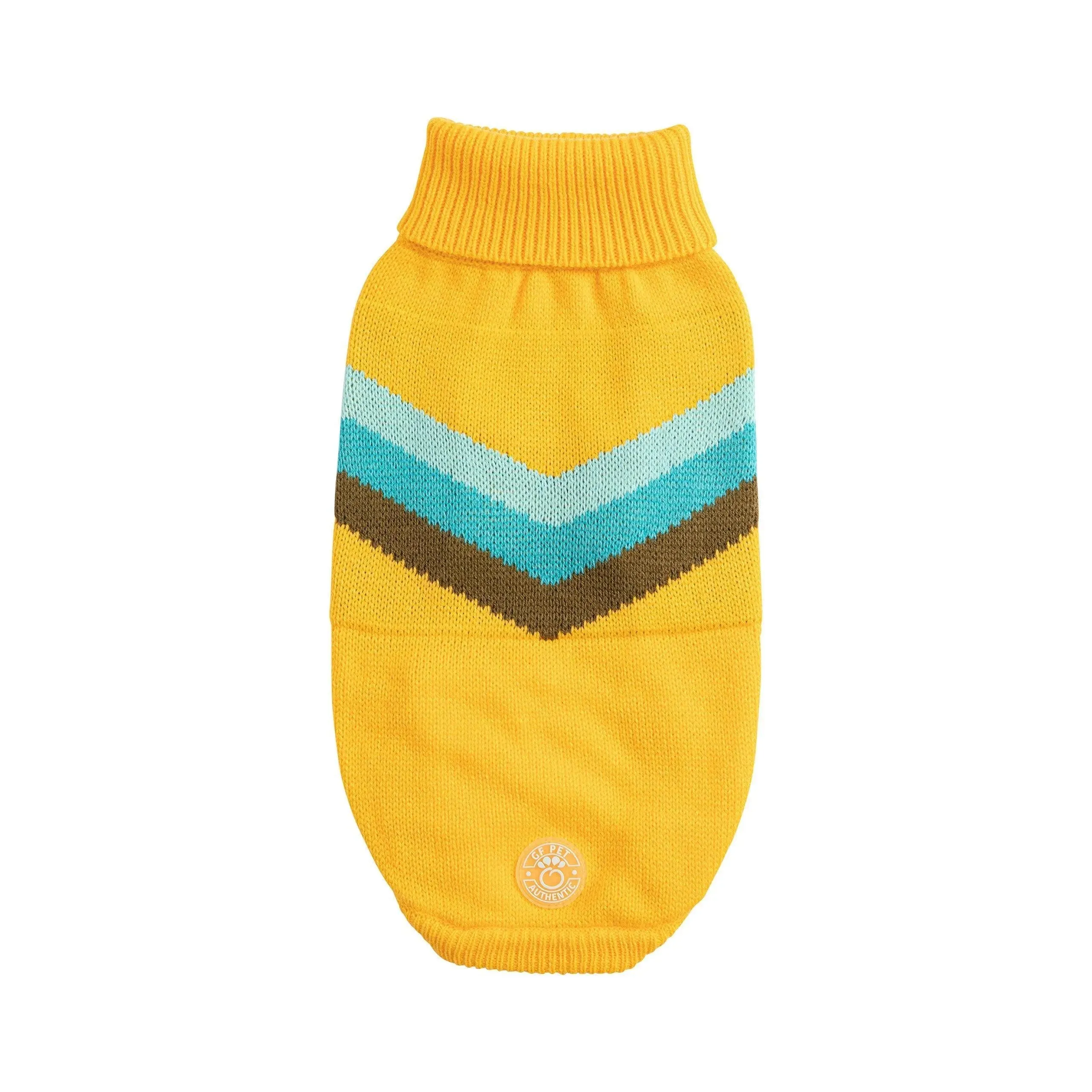 Alpine Dog Sweater - Yellow