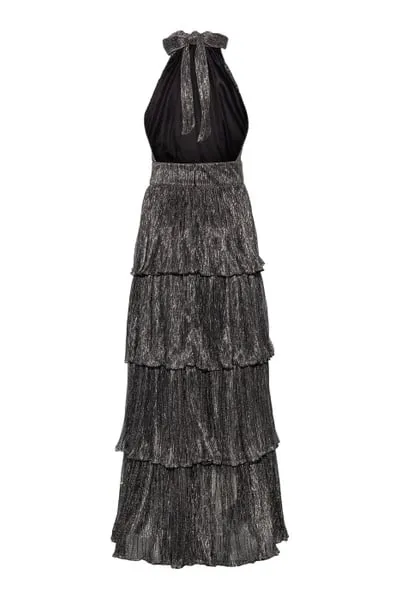 Angel Maxi Dress - Black Metal