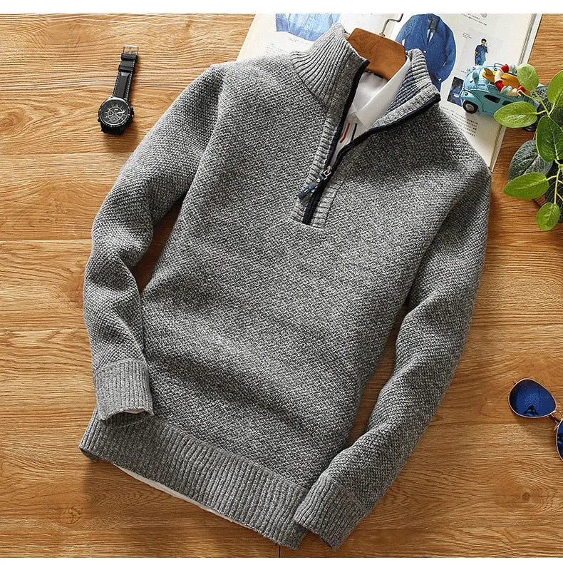 Antonios Half-Zipper Sweater Men