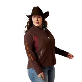 Ariat Women's New Team Softshell Chocolate Plum Jacket