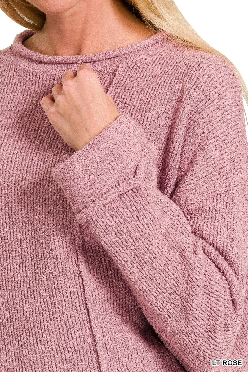 Asymmetric Hem Sweater