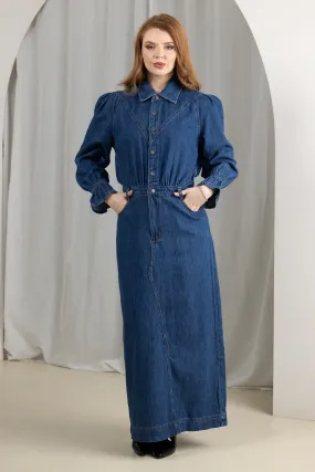 Ayana Maxi Denim Dress