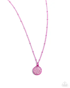 Bejeweled Basic - Pink Necklace