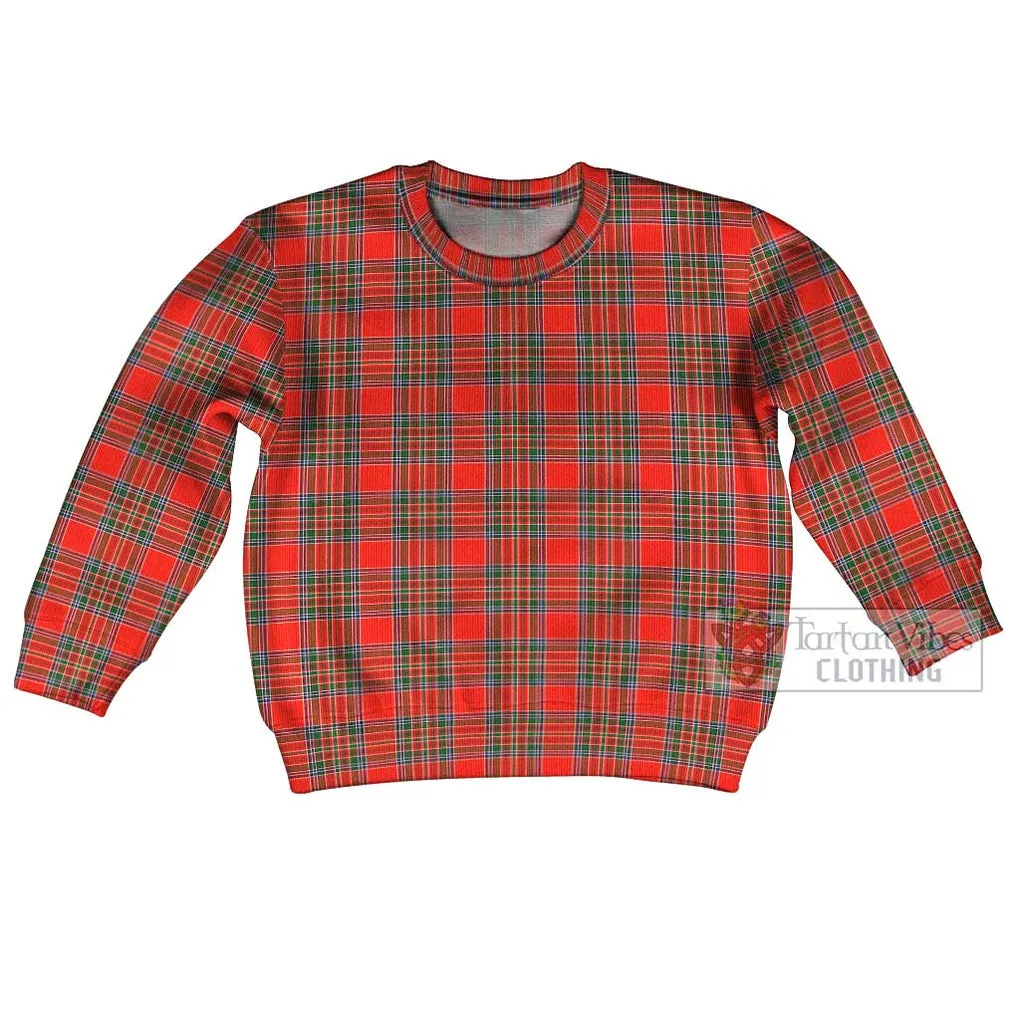 Binning Tartan Kid Ugly Sweater