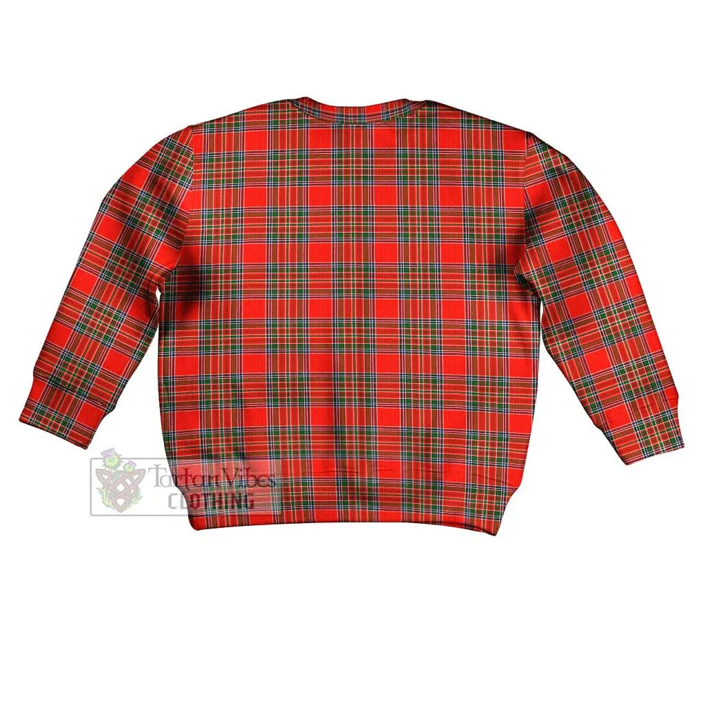 Binning Tartan Kid Ugly Sweater