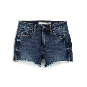 Brittany Side Slit Fray Shorts