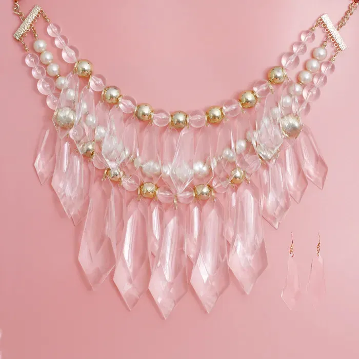 Chandelier Icicle Bead Ensemble