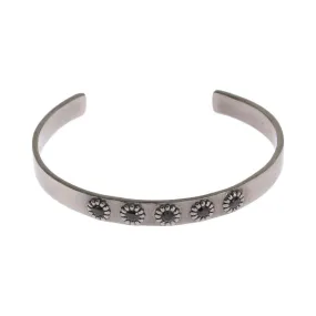 Chic Nialaya Silver CZ Bangle for Her