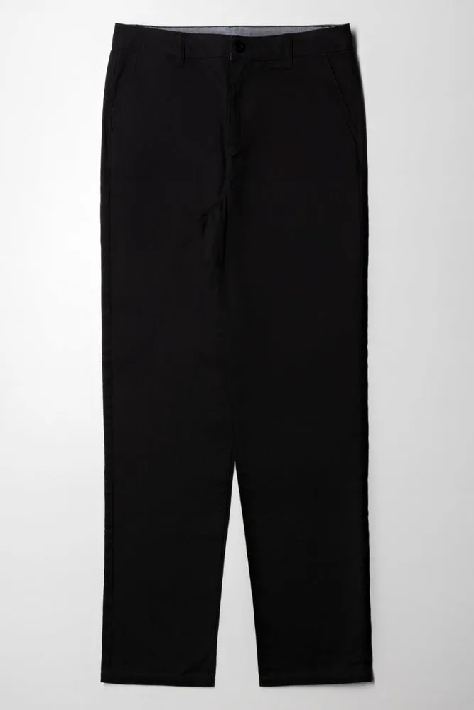 Chino Trousers Black