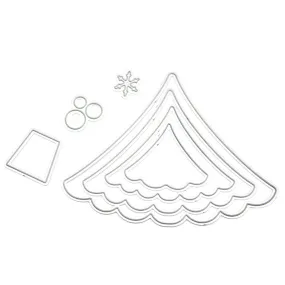 Christmas Tree Metal Cutting Die Stencil DIY Scrapbooking Paper Card Craft