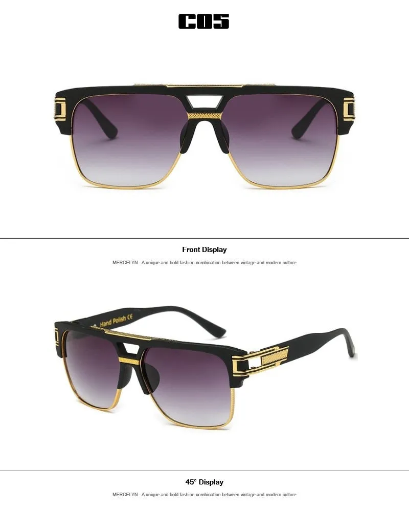 Classic Luxury Glamour Fashion Brand Sunglasses