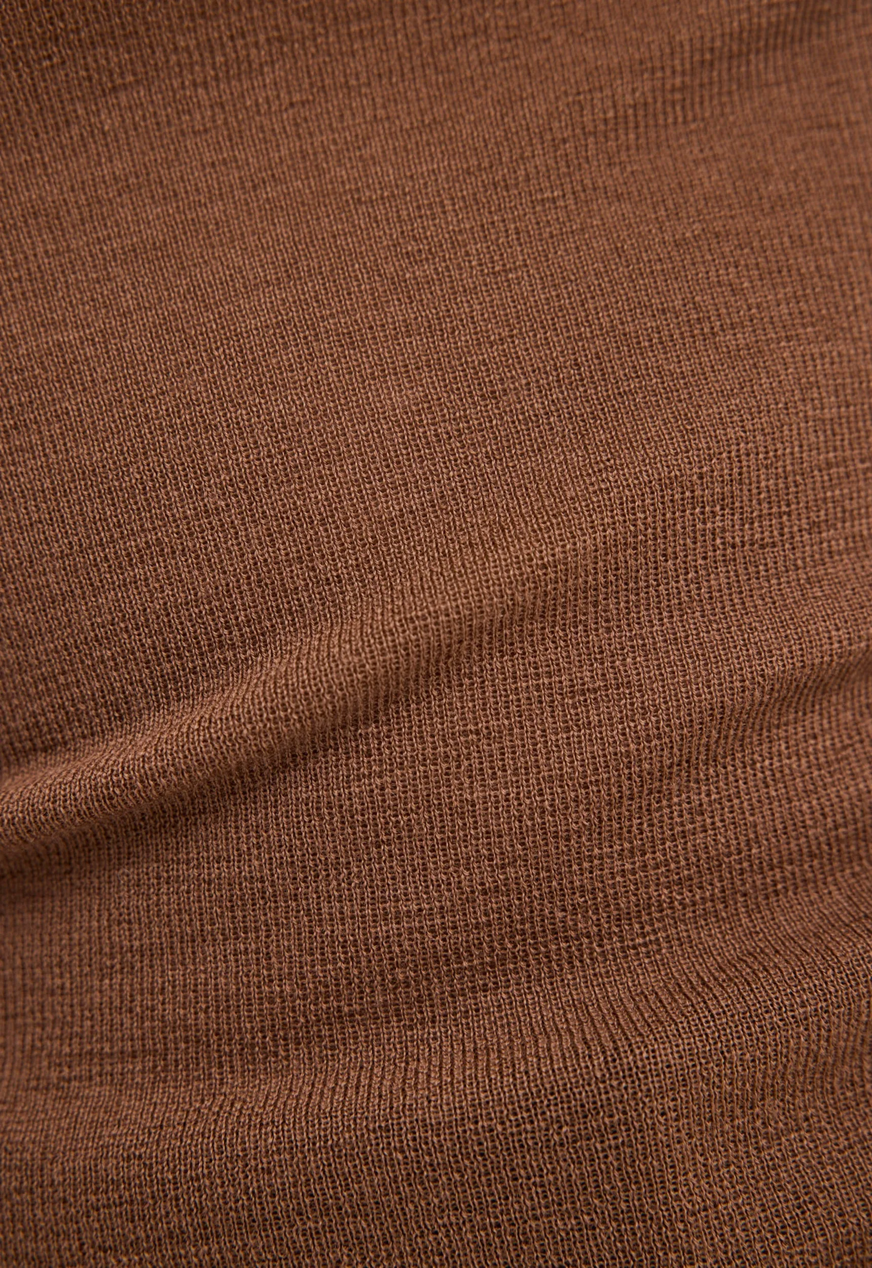 Clue Merino Wool Sweater - Dario Brown