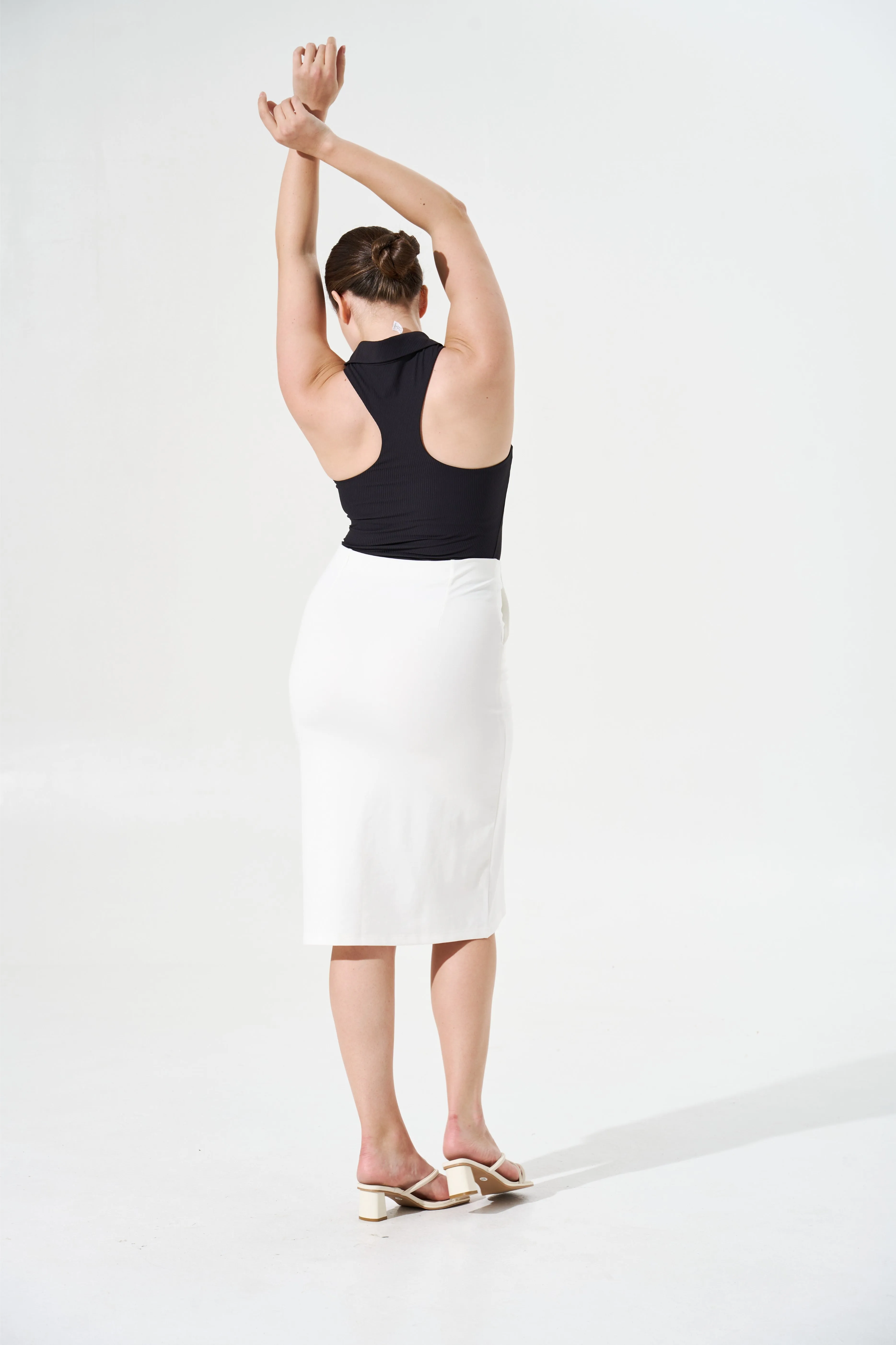 Cooling, Wrinkle-Free, Stretchy Whimsy Skirt With Pockets & Tummy Control