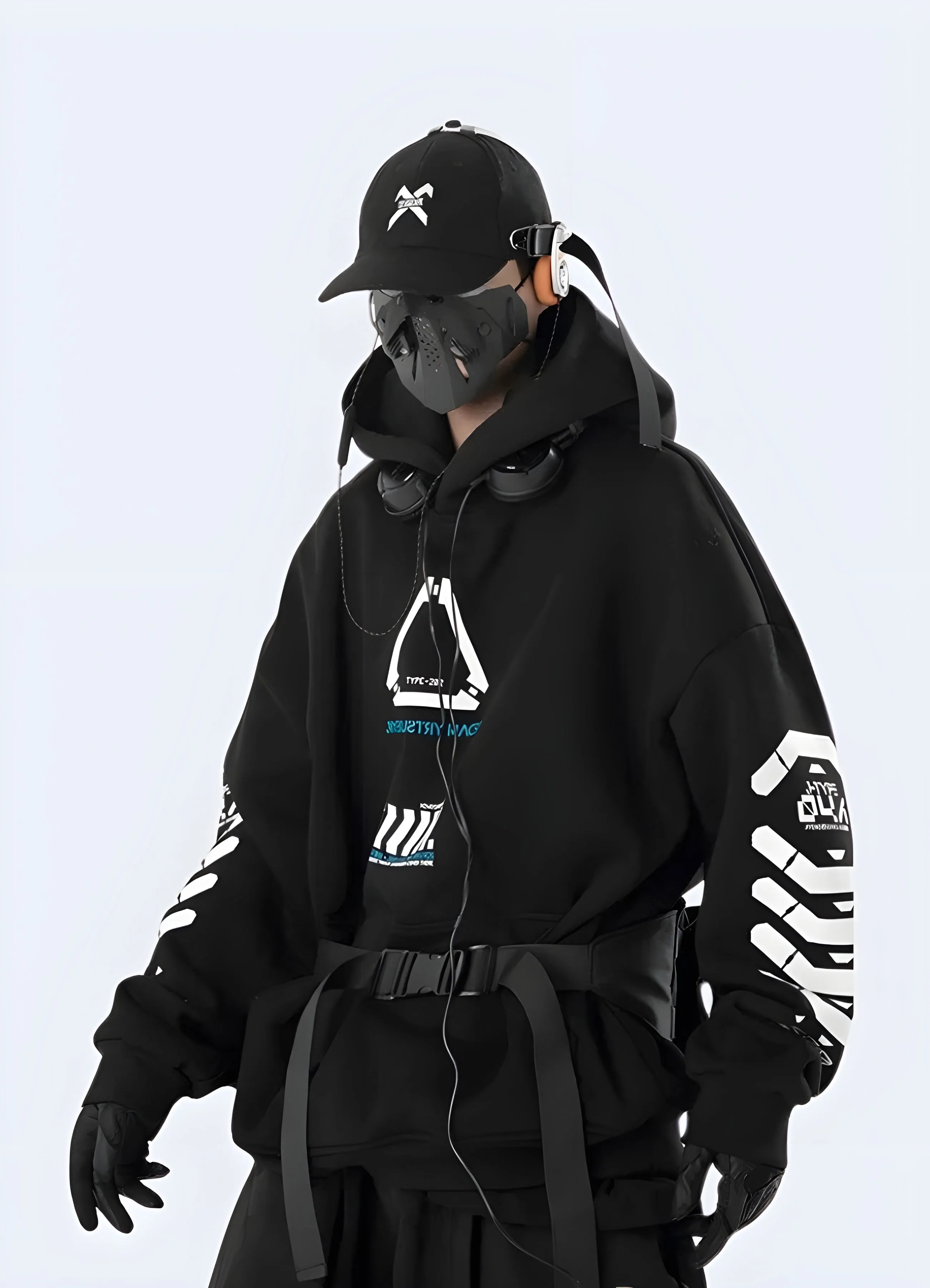 Cyberpunk Techwear Hoodie