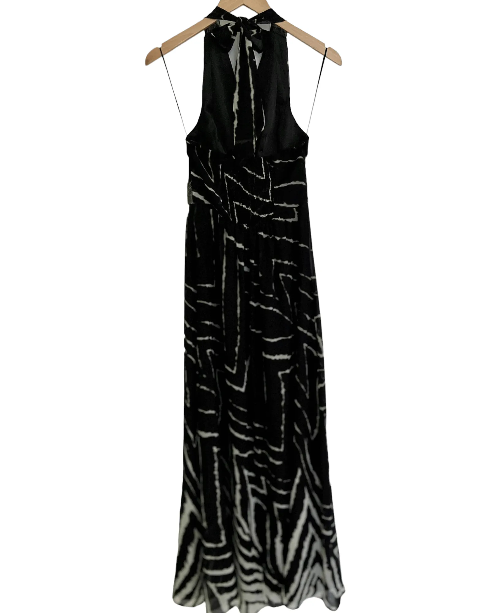 Dark Winter Halter Maxi Dress