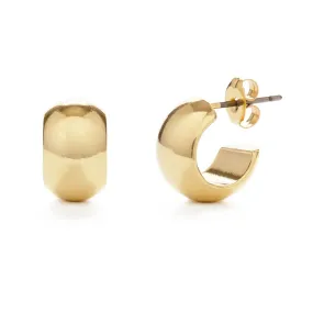 Demure Huggie Hoop Earrings