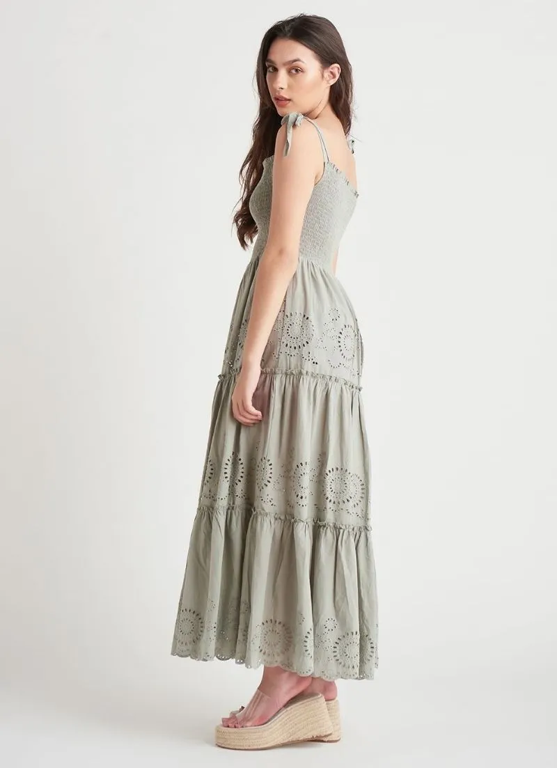 Dex - Eyelet Maxi Dress