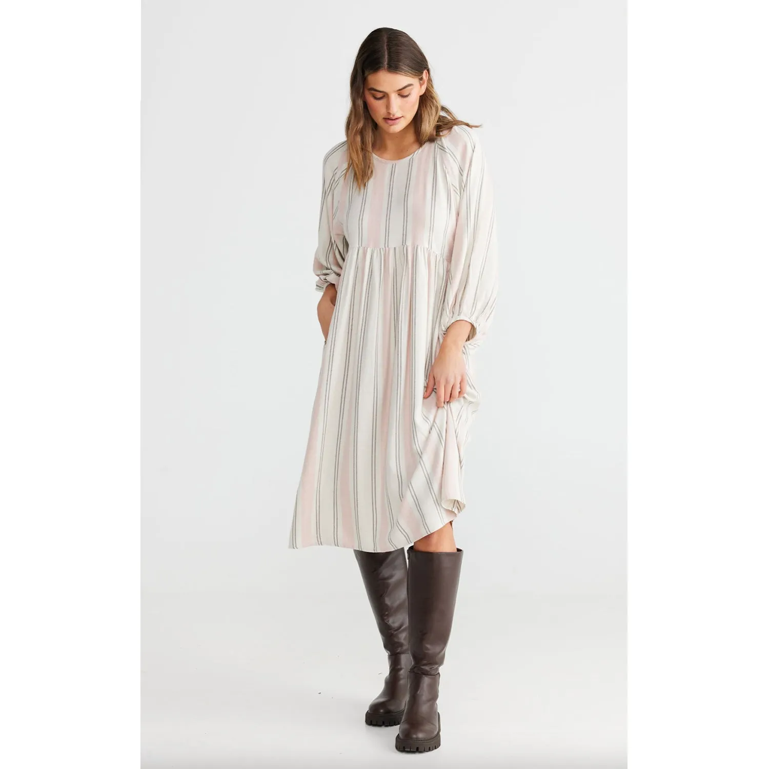 Dress Angel Wings - Wyoming Stripe