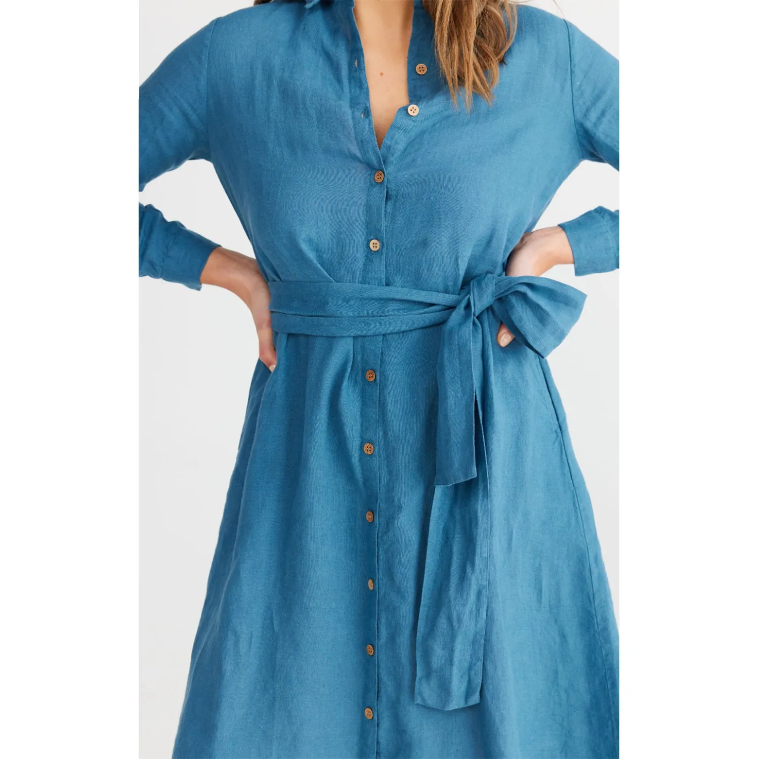 Dress Congo Shirt - Blue Steel