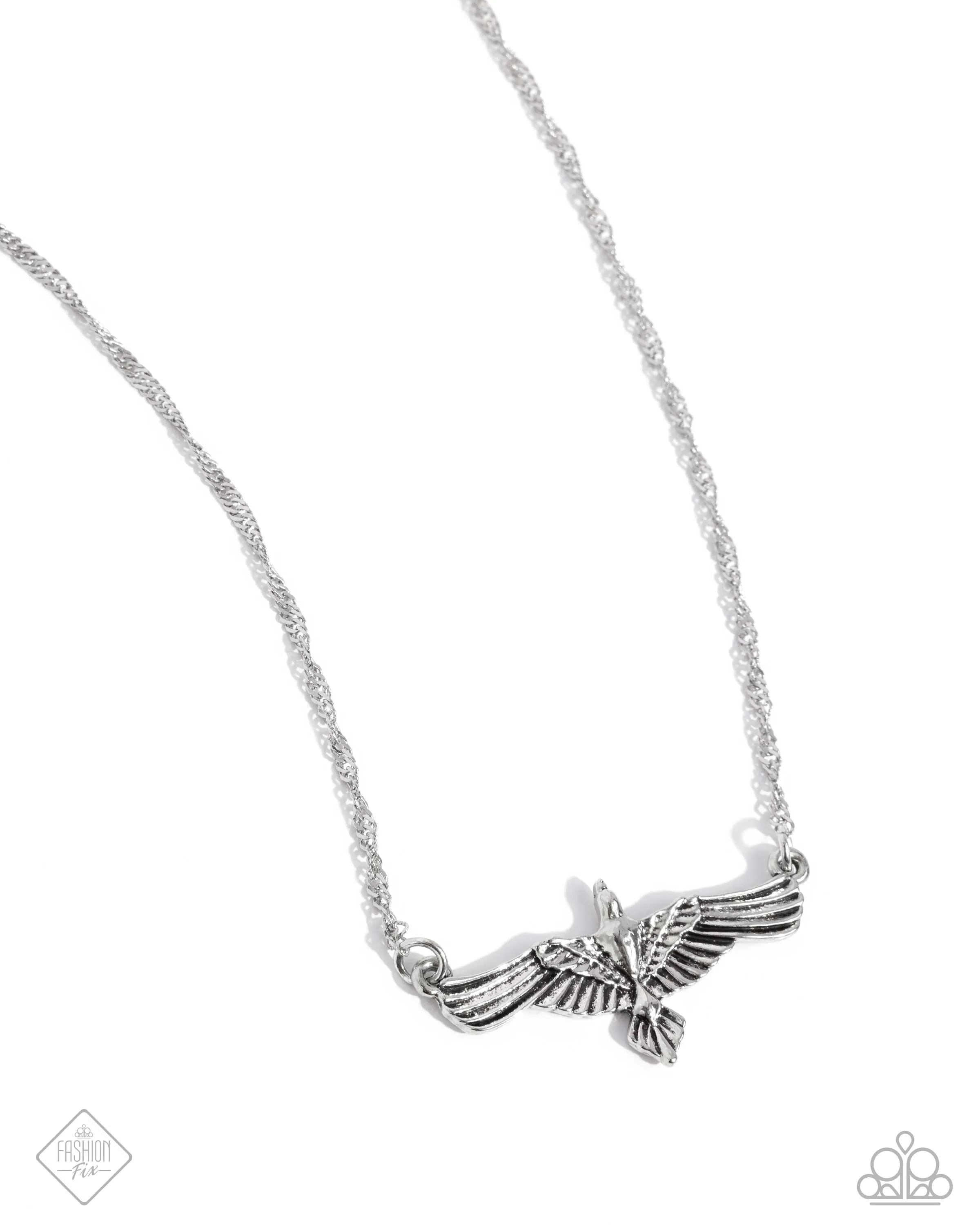 Eagle Exception - Silver Necklace