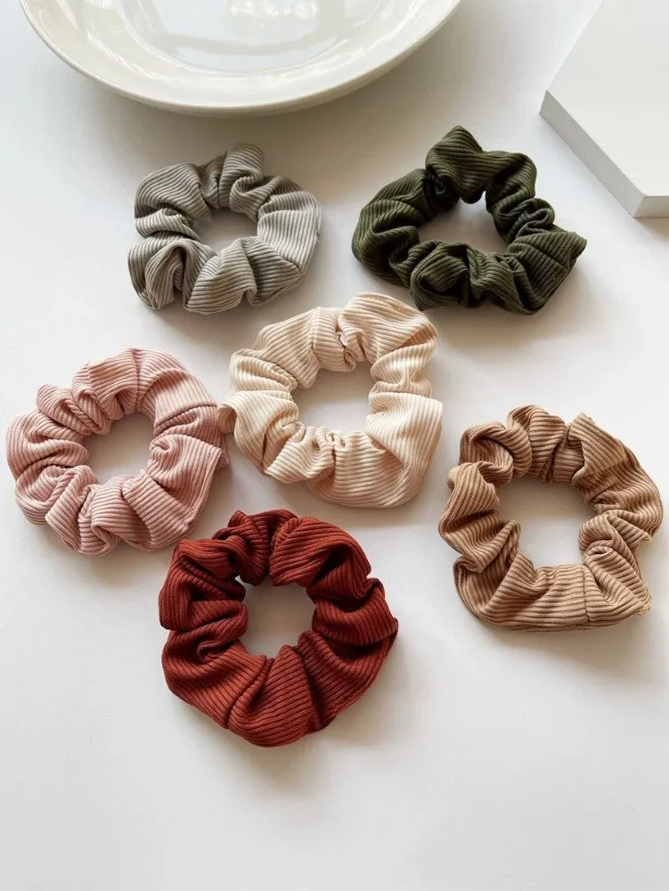 Earth Tones Scrunchie