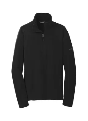 Eddie Bauer Black Men&#x27;s Half-Zip Microfleece EB226