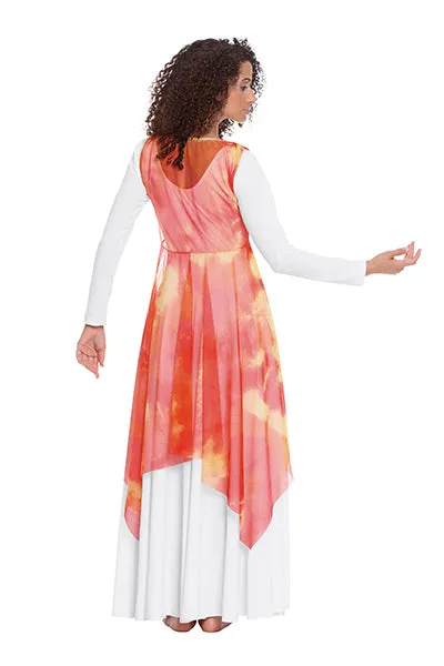 Eurotard 84118 Womens Ignited Glory Wrap Front Praise Overlay