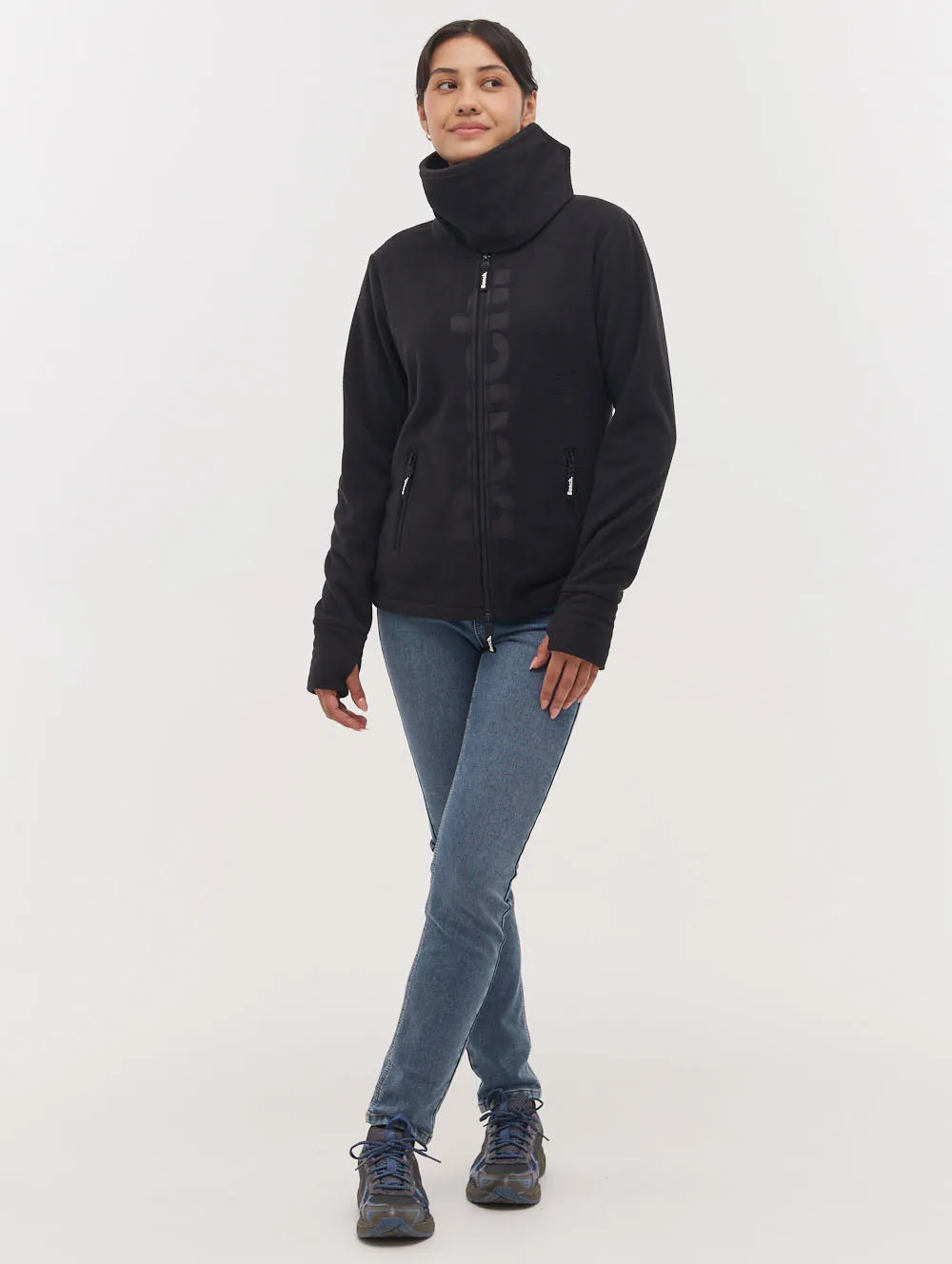 Finish Microfleece Funnel Neck Zip-Up