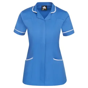 Florence Classic Tunic | Hospital Blue - White