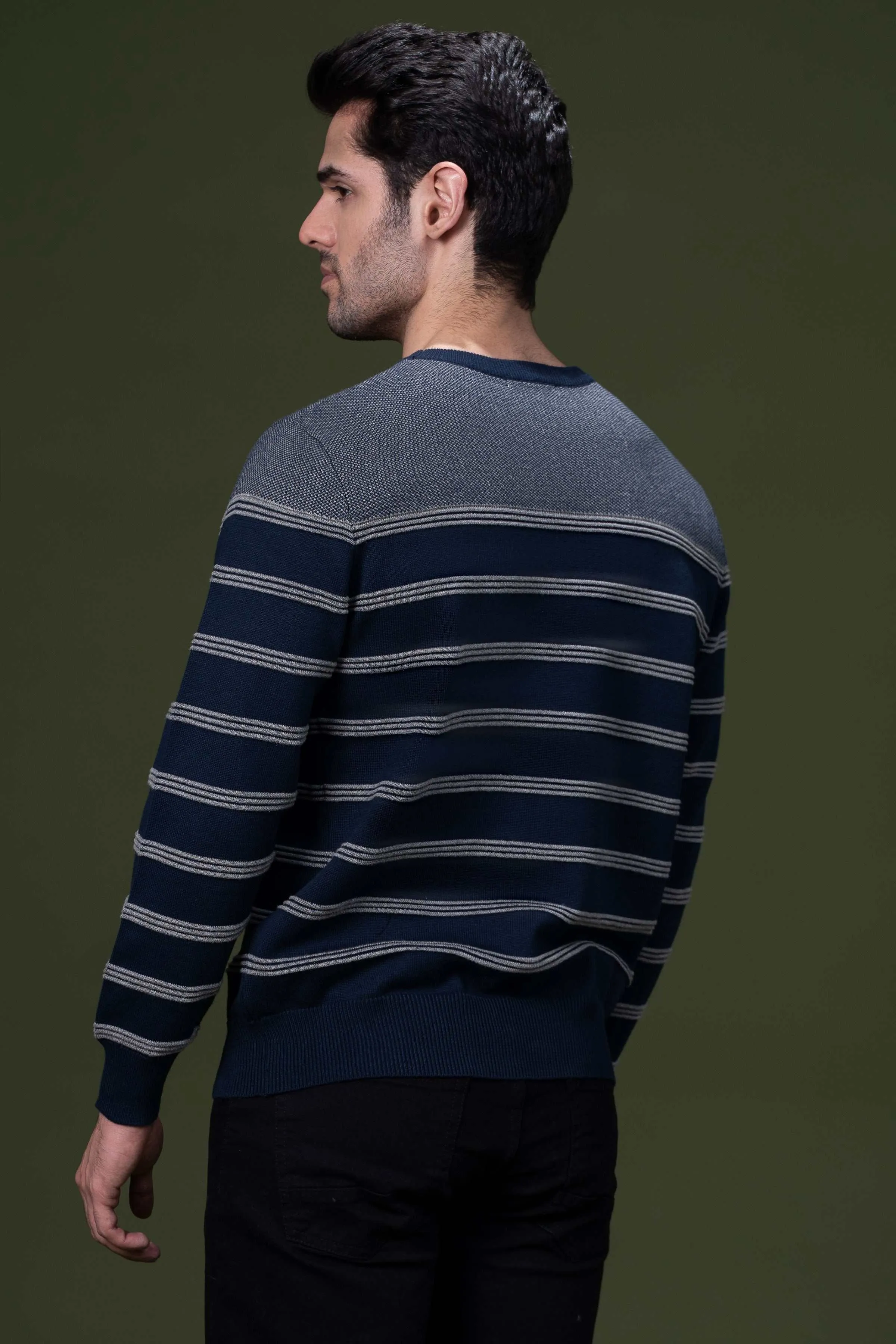 FULL SLEEVE SWEATER DARK NAVY