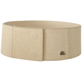 GF Ferre Elegant Off-White Fashion Belt