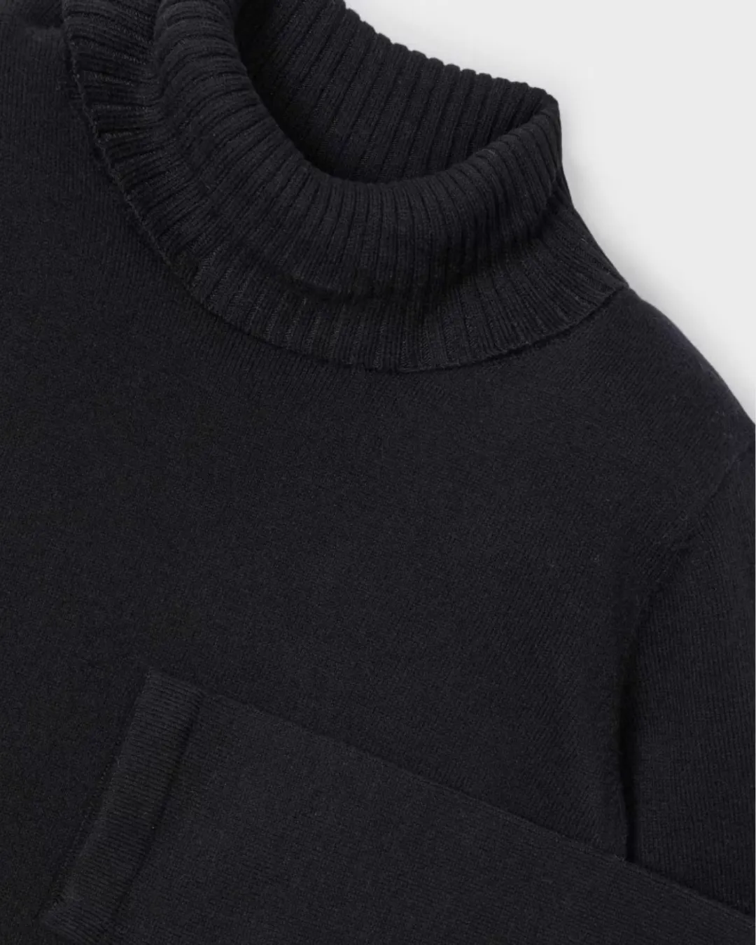 Girls Basic Knit Turtleneck