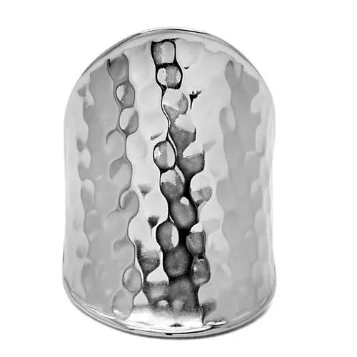 High polished (no plating) Stainless Steel Ring with No Stone for Women Style TK140