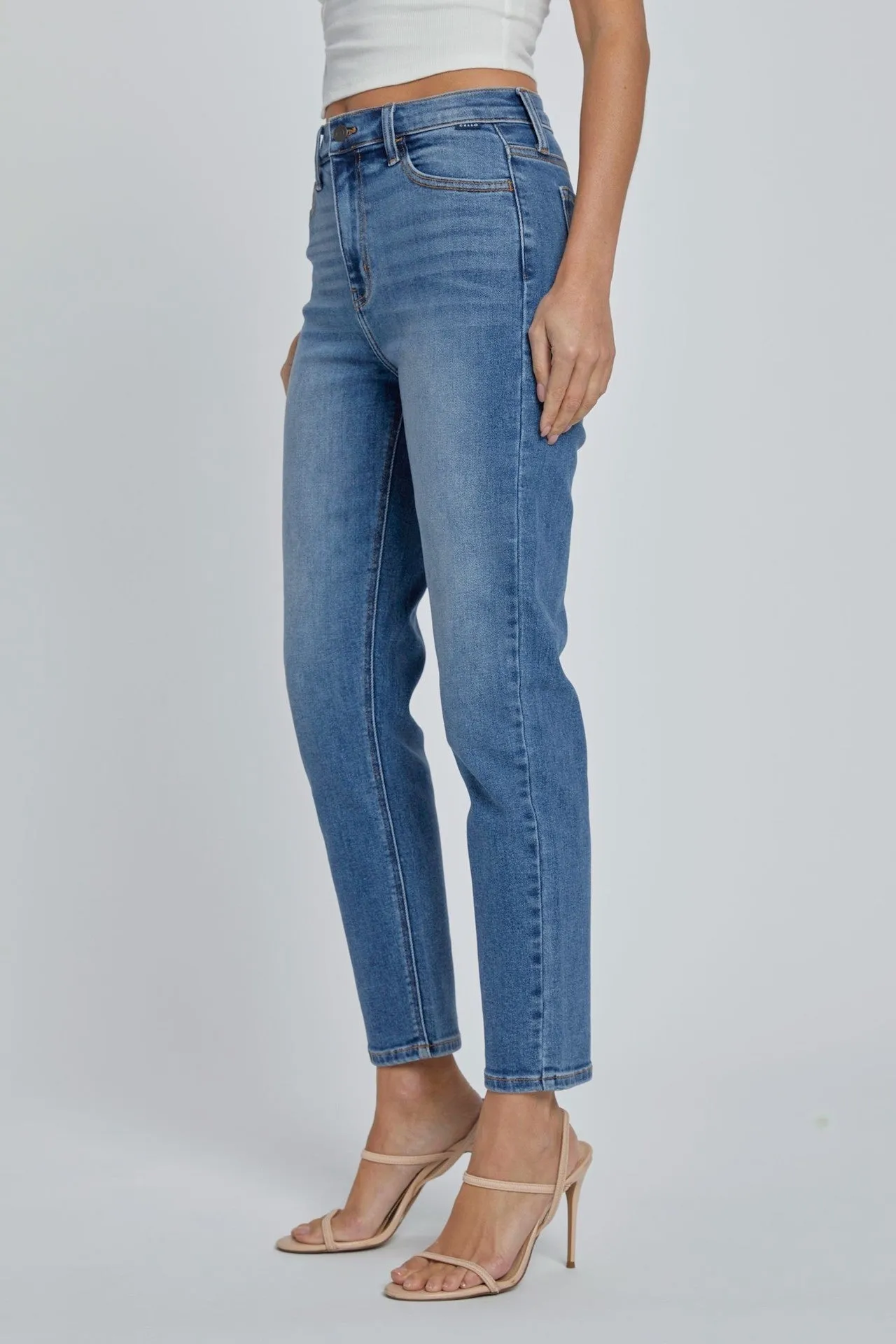 High Rise Mom Jeans