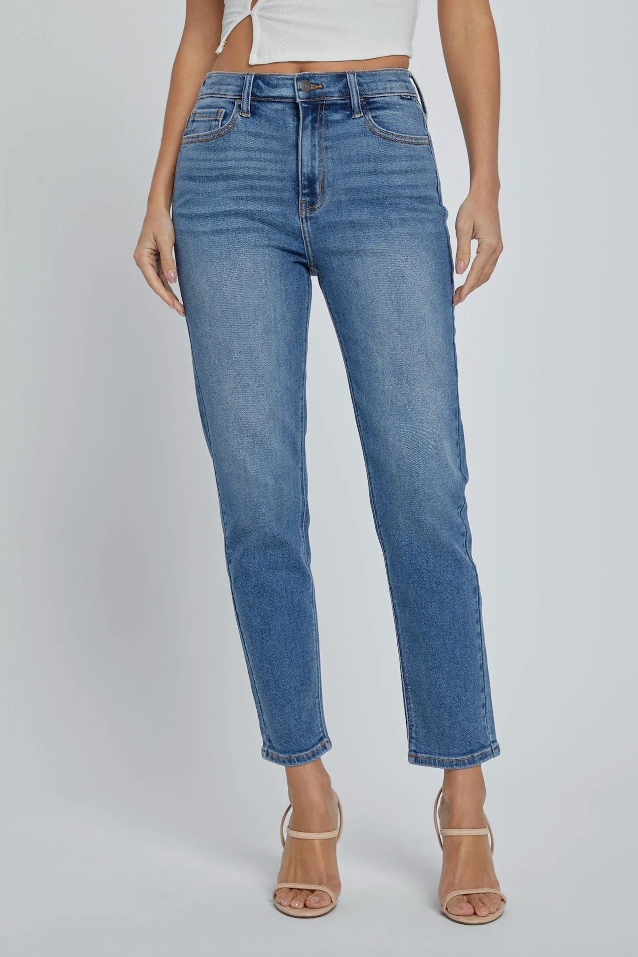 High Rise Mom Jeans