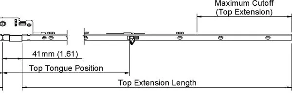 Hoppe Tongue Top Extension 2332990