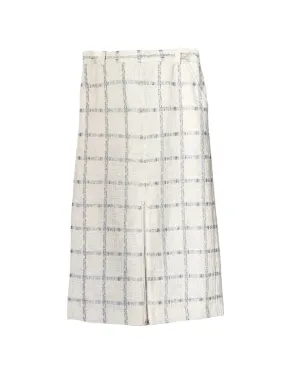 IJIIT Silver Tweed Skirt