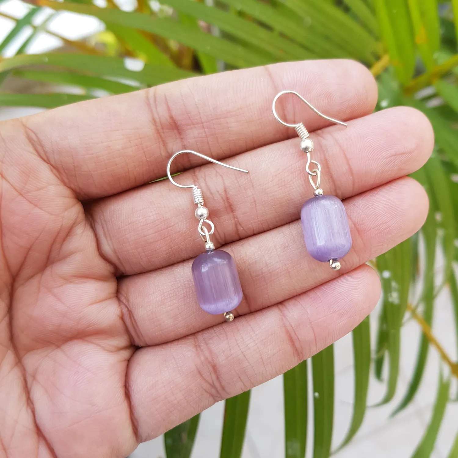 Imeora Purple Monalisa Earrings