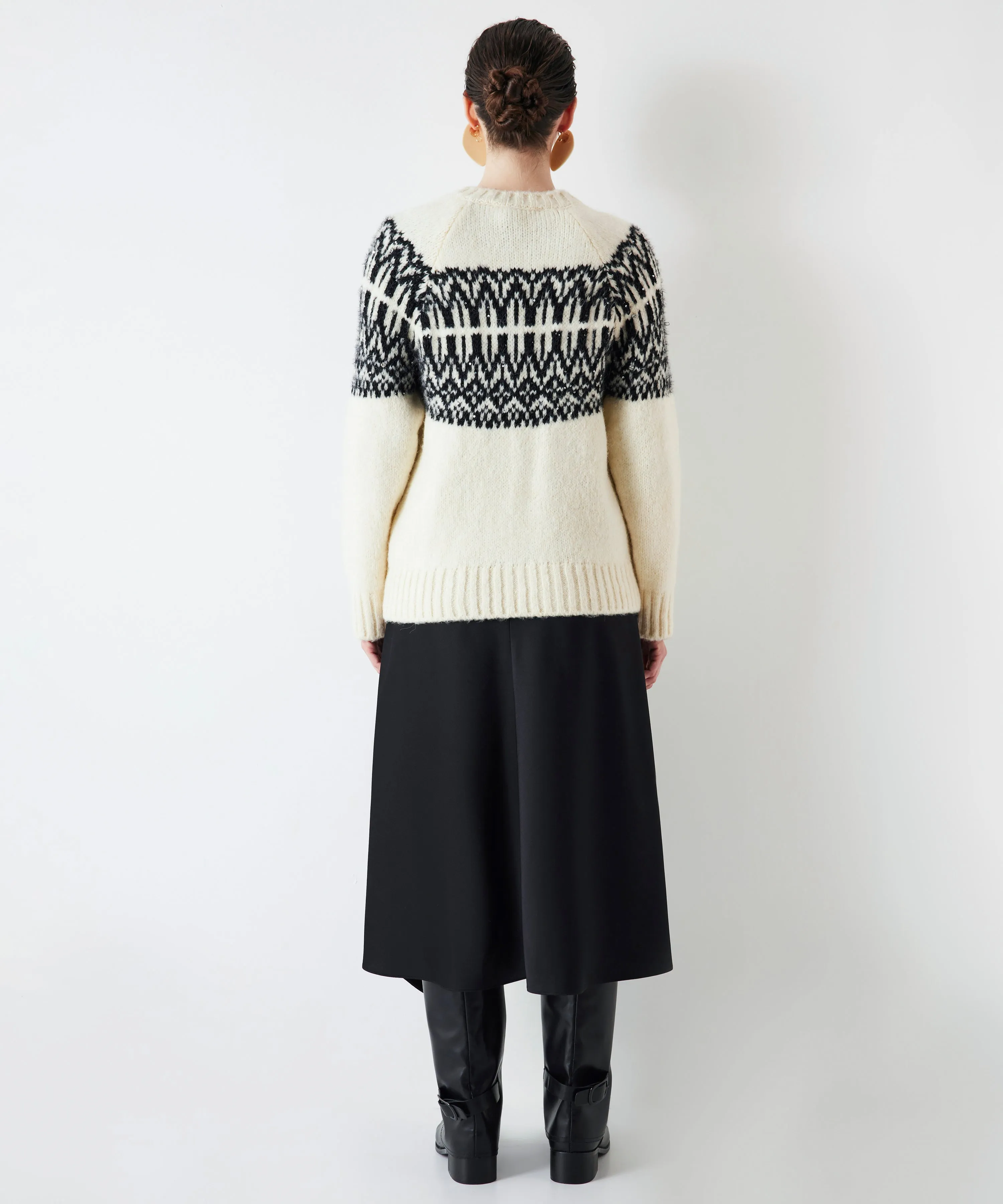 Ipekyol Sweater With Stone Accessories Ecru